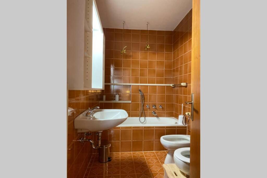 Grosse Wohnung Mit Garagenparkplatz Fie allo Sciliar Luaran gambar