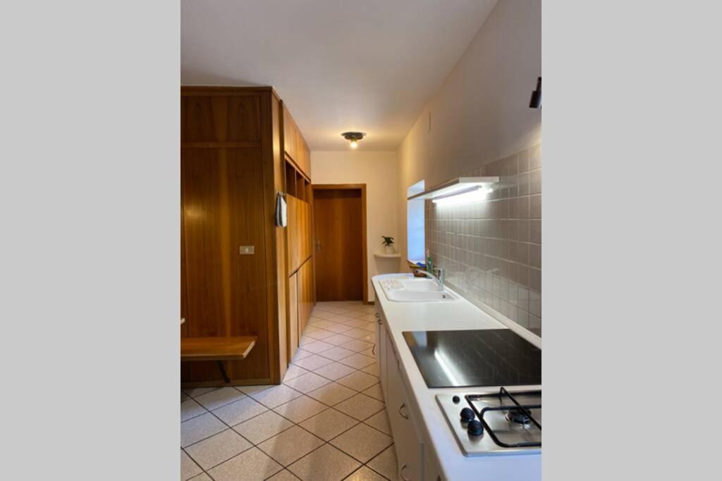 Grosse Wohnung Mit Garagenparkplatz Fie allo Sciliar Luaran gambar