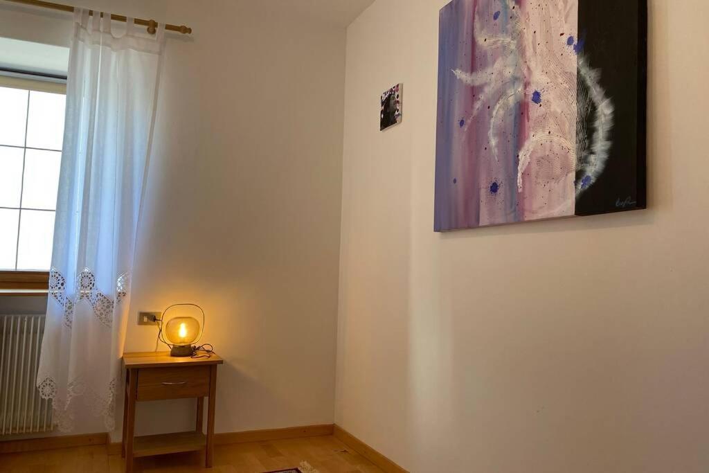 Grosse Wohnung Mit Garagenparkplatz Fie allo Sciliar Luaran gambar