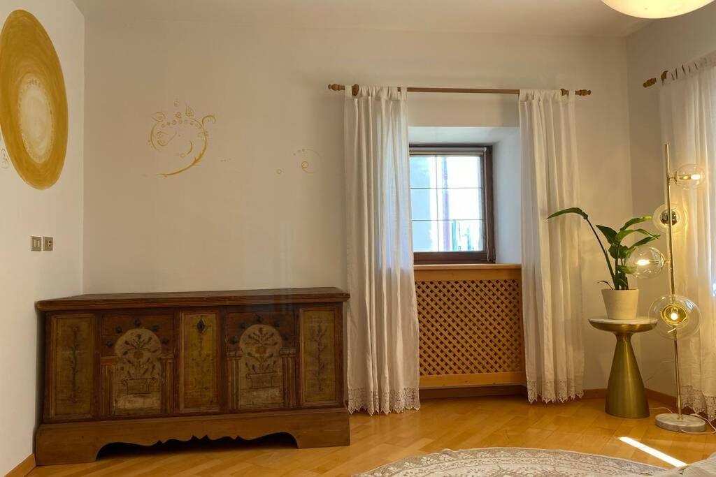 Grosse Wohnung Mit Garagenparkplatz Fie allo Sciliar Luaran gambar
